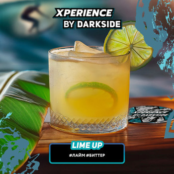 Табак для кальяна "Дарксайд" Экспириенс (Лайм Ап) (лайм, биттер) 30 г