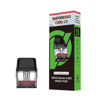 Картридж Vaporesso XROS 0.8Ω (3мл.) (Corex 2.0) (4 шт/уп.) (1шт.)
