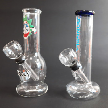 Бонг стеклянный BX-19  (h-130мм)