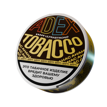 Жевательный табак АДЕКС ультрастронг слим с ароматом АНАНАС 9г