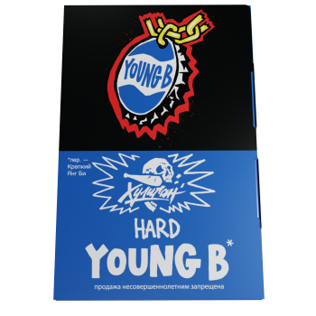 Табак для кальяна Хулиган Хард (Hard), 25 г (Холодная кола (YOUNG B))