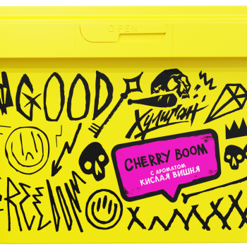 Табак для кальяна Хулиган, 200 г (КИСЛАЯ ВИШНЯ (CHERRY BOOM))