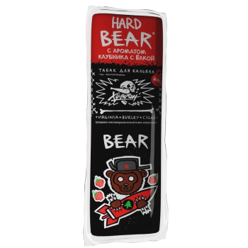Табак для кальяна Хулиган Хард (Hard), 200 г (КЛУБНИКА С ЕЛКОЙ (BEAR))