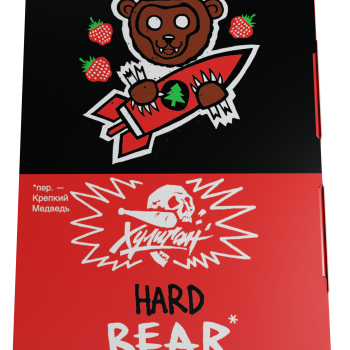 Табак для кальяна Хулиган Хард (Hard), 25 г (Клубника с елкой (BEAR))