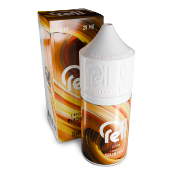 Безникотиновая жидкость для ЭСДН RELL ULTIMA Peach Pear (3мл, 0мг/см3)