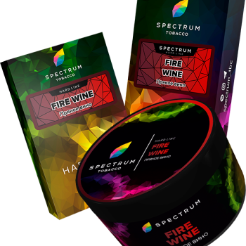 Табак для кальяна SPECTRUM TOBACCO HL (FIRE WINE) с ароматом Пряное вино 100 гр