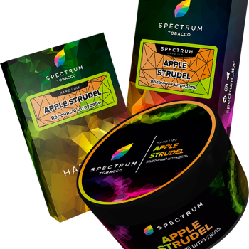 Табак для кальяна SPECTRUM TOBACCO HL (APPLE STRUDEL) с ароматом Яблочный штрудель 100 гр