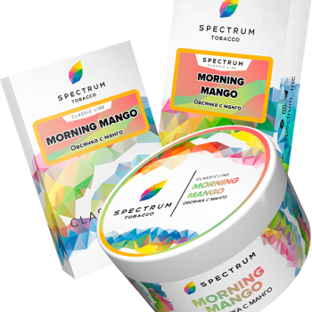 Табак для кальяна SPECTRUM TOBACCO CL (MORNING MANGO) с ароматом Овсянка с манго 200 гр