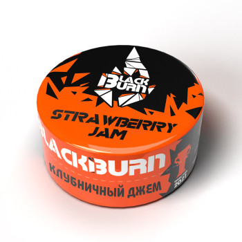 Табак для кальяна "BlackBurn" Strawberry Jam (Клубничный джем) 25 г