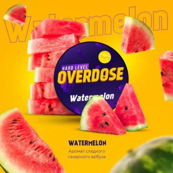 Табак для кальяна Overdose Watermelon (Сахарный арбуз), 25 гр.