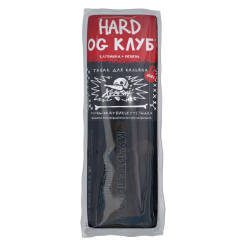 Табак для кальяна Хулиган Хард (Hard), 200 г (КЛУБНИКА-РЕВЕНЬ (OG CLAB))