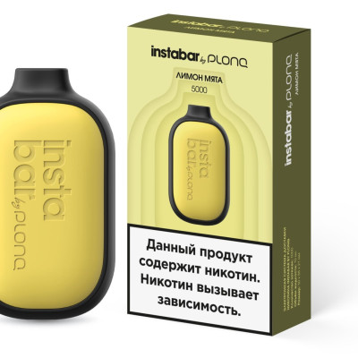 Instabar by PLONQ (5000 затяжек) Лимон Мята