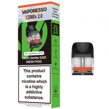 Картридж Vaporesso XROS 0.6Ω (2мл.) (Corex 2.0) (4 шт/уп.) (1шт.)