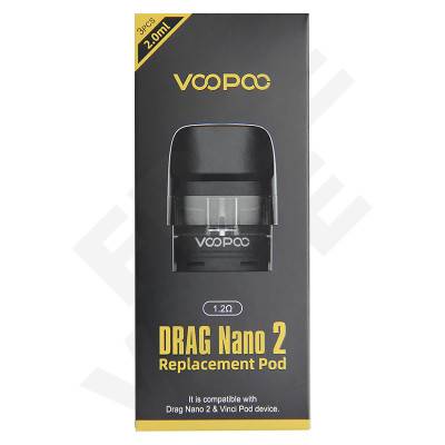 Картридж Voopoo Drag Nano 2 Pod 1,2 Ом (1шт.) (Vinci pod/Vinci pod SE/Vinci Q/Drag Nano 2)
