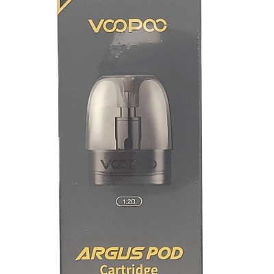 Картридж Voopoo ARGUS POD Cartridge 2ml (Black) (1.2Ω 3шт/уп) (1шт.) (Argus Pod)