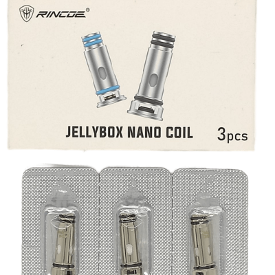 Испарители Rincoe Jellybox Nano Mesh 0.5Ω (3шт/уп) (1шт.) (Jellybox Nano 1/2, Jellybox XS) (1шт.)