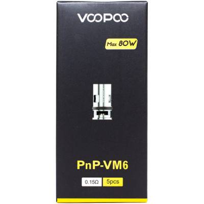 Испаритель Voopoo PnP-VM6 (0.15Ω 5шт/уп) (1шт.) (Vinci, Vinci X/R/Air, Drag X/S/Max, Navi)