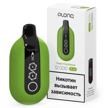 PLONQ Ultra (12000 затяжек)  КИВИ КЛУБНИКА