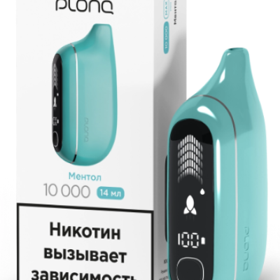 PLONQ MAX PRO (10000 затяжек) Ментол