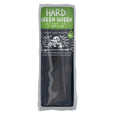 Табак для кальяна Хулиган Хард (Hard), 200 г (Мятный чай с мёдом (Green Queen))